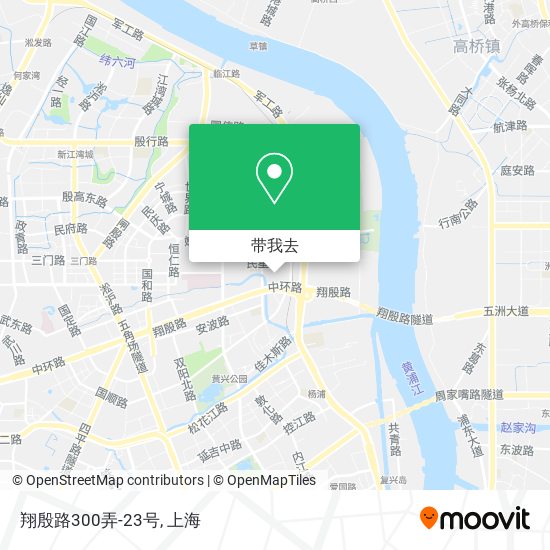 翔殷路300弄-23号地图