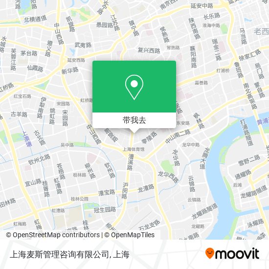 上海麦斯管理咨询有限公司地图