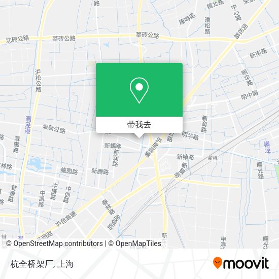 杭全桥架厂地图
