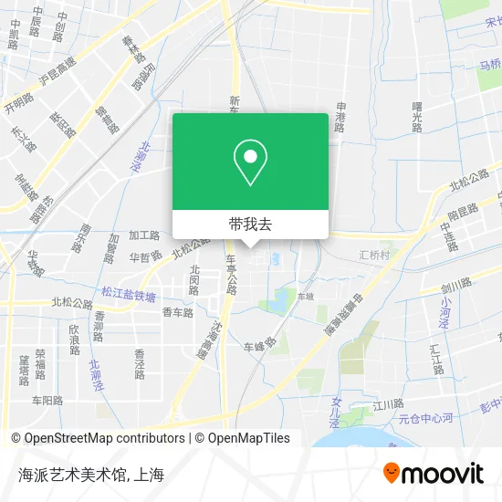 海派艺术美术馆地图