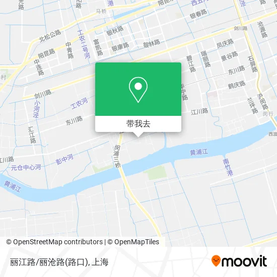 丽江路/丽沧路(路口)地图