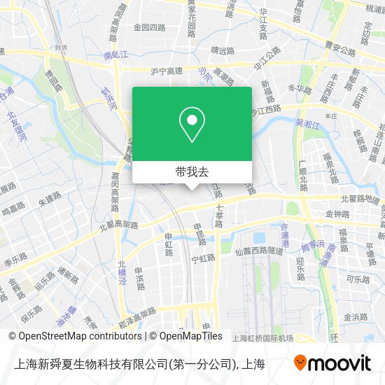 上海新舜夏生物科技有限公司(第一分公司)地图