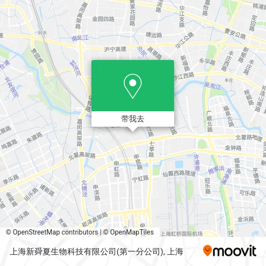 上海新舜夏生物科技有限公司(第一分公司)地图