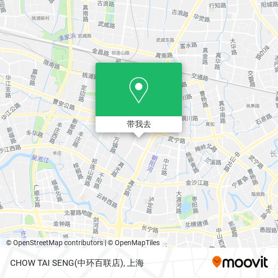 CHOW TAI SENG(中环百联店)地图