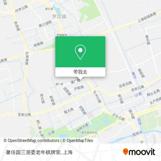 馨佳园三居委老年棋牌室地图
