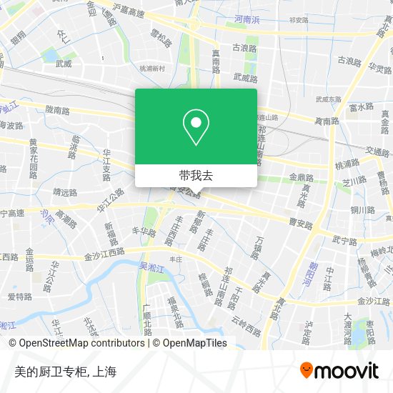 美的厨卫专柜地图