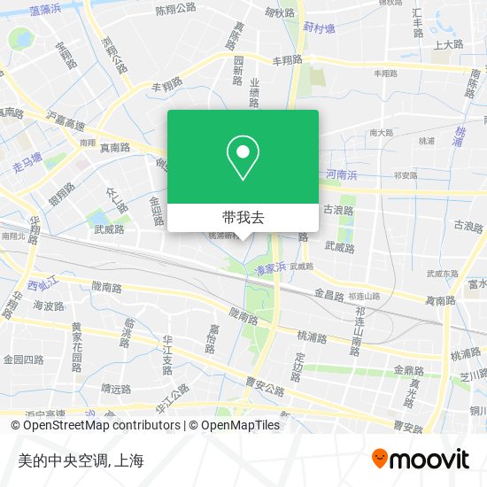 美的中央空调地图