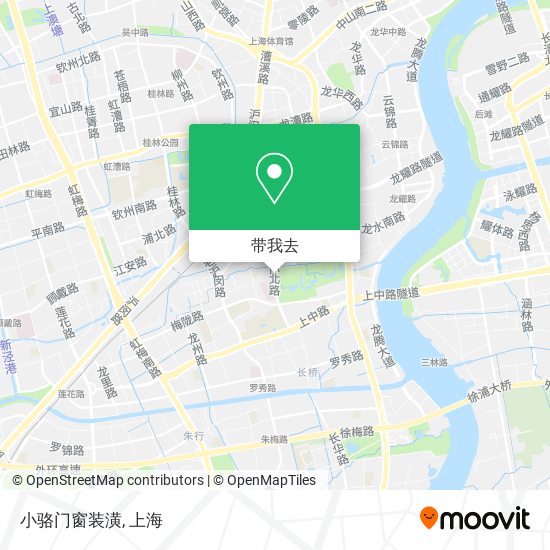 小骆门窗装潢地图