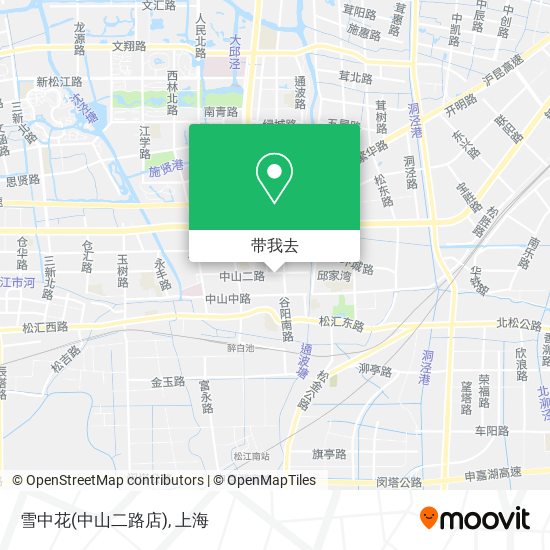 雪中花(中山二路店)地图