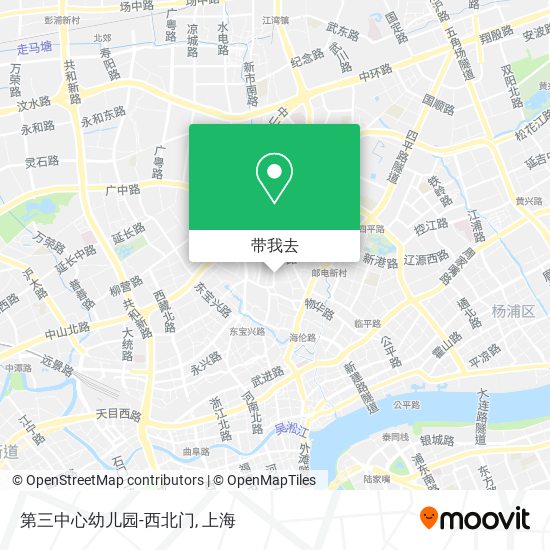 第三中心幼儿园-西北门地图