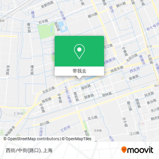 西街/中街(路口)地图