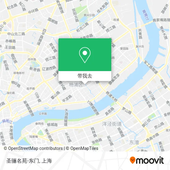 圣骊名苑-东门地图