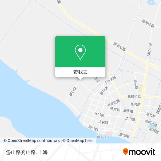 岱山路秀山路地图