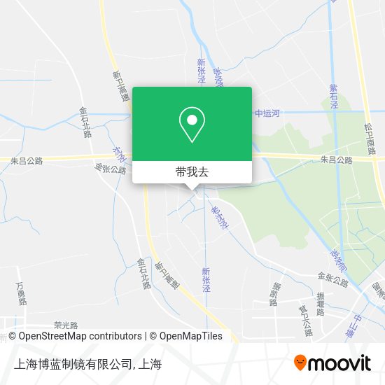 上海博蓝制镜有限公司地图