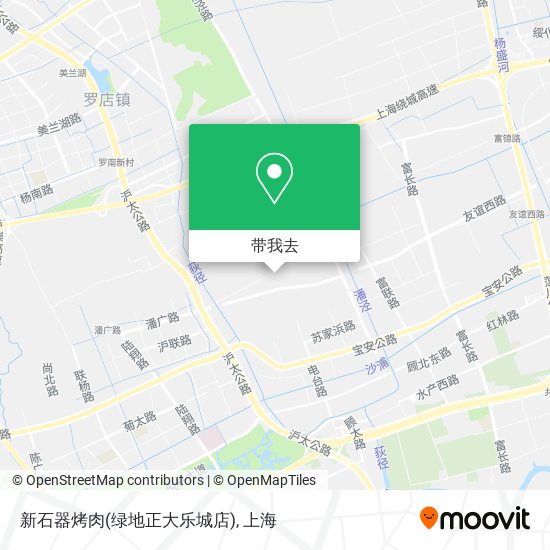 新石器烤肉(绿地正大乐城店)地图