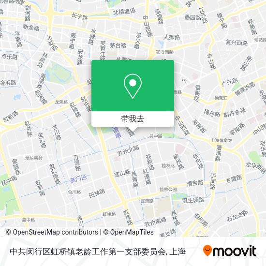 中共闵行区虹桥镇老龄工作第一支部委员会地图
