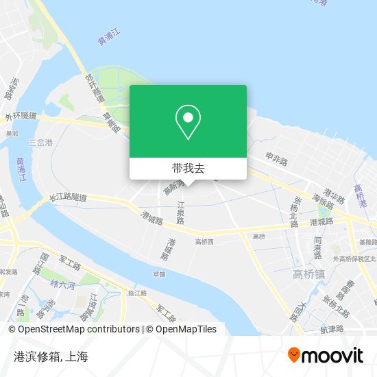 港滨修箱地图