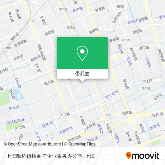 上海颛桥镇招商与企业服务办公室地图