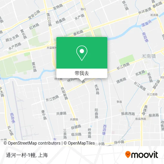 通河一村-1幢地图