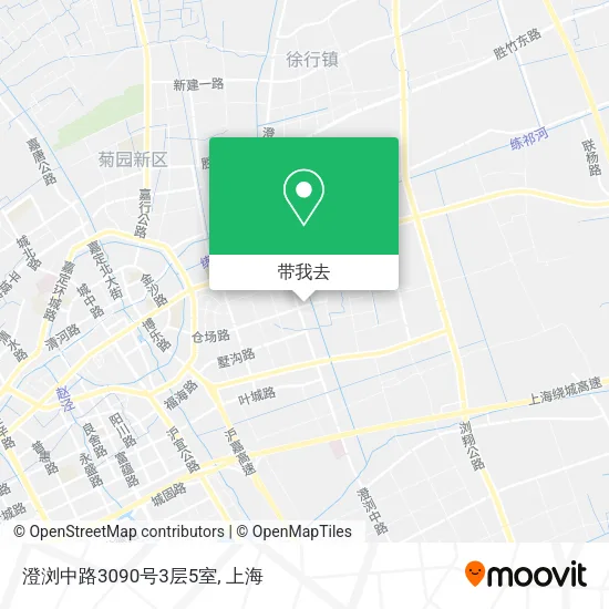 澄浏中路3090号3层5室地图