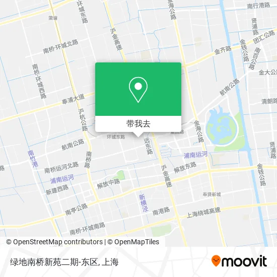绿地南桥新苑二期-东区地图