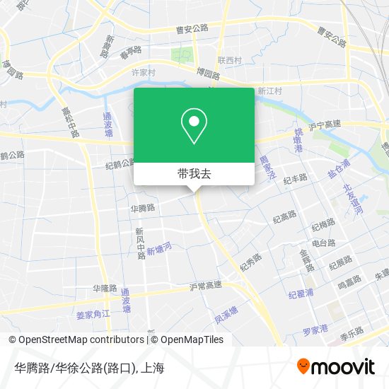 华腾路/华徐公路(路口)地图