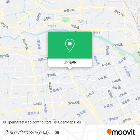 华腾路/华徐公路(路口)地图