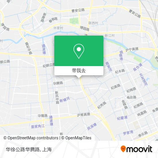 华徐公路华腾路地图