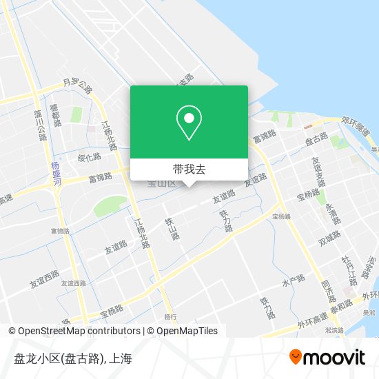 盘龙小区(盘古路)地图