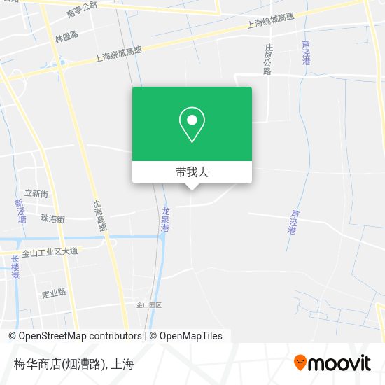 梅华商店(烟漕路)地图