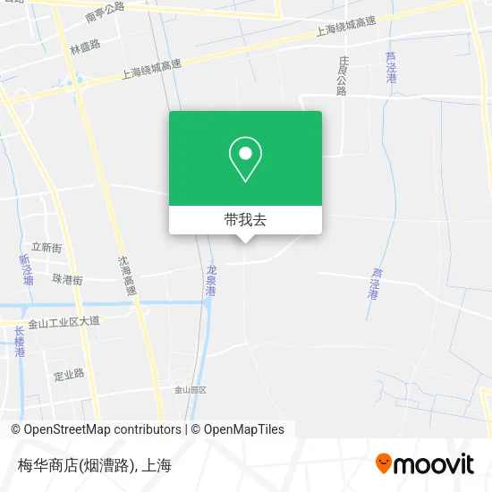 梅华商店(烟漕路)地图