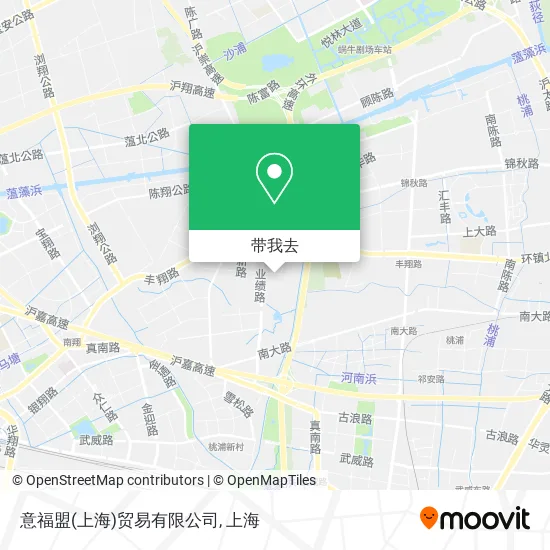 意福盟(上海)贸易有限公司地图