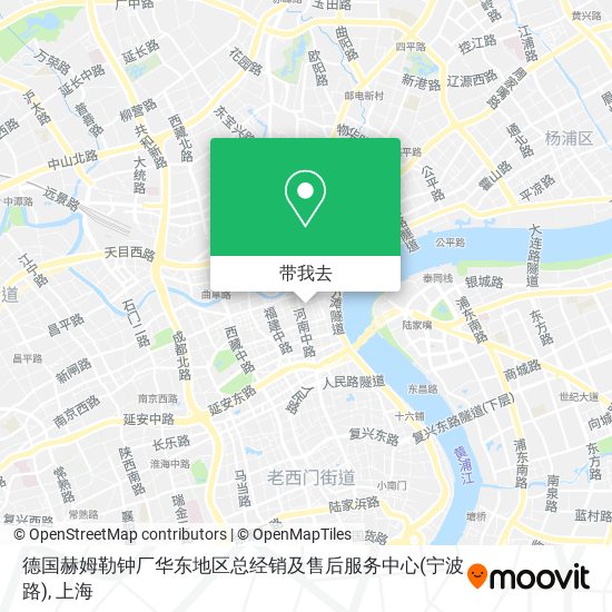 德国赫姆勒钟厂华东地区总经销及售后服务中心(宁波路)地图
