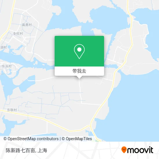 陈新路七百亩地图