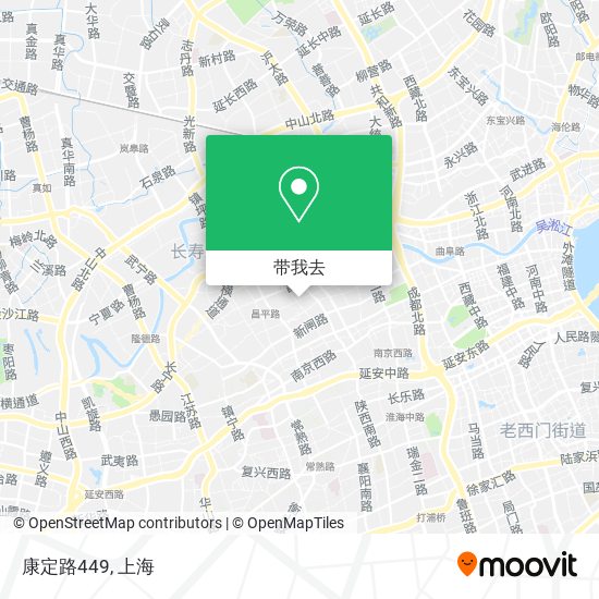 康定路449地图