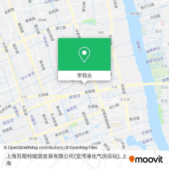 上海百斯特能源发展有限公司(堂湾液化气供应站)地图