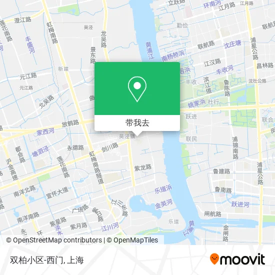 双柏小区-西门地图