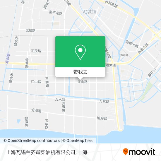 上海瓦锡兰齐耀柴油机有限公司地图