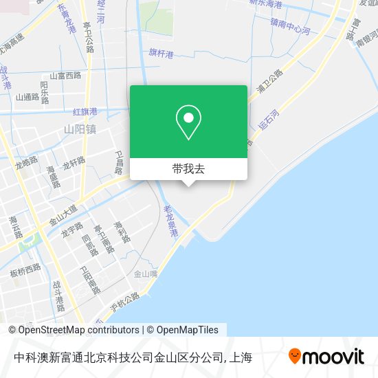 中科澳新富通北京科技公司金山区分公司地图
