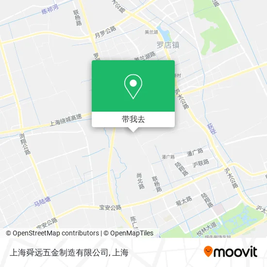 上海舜远五金制造有限公司地图