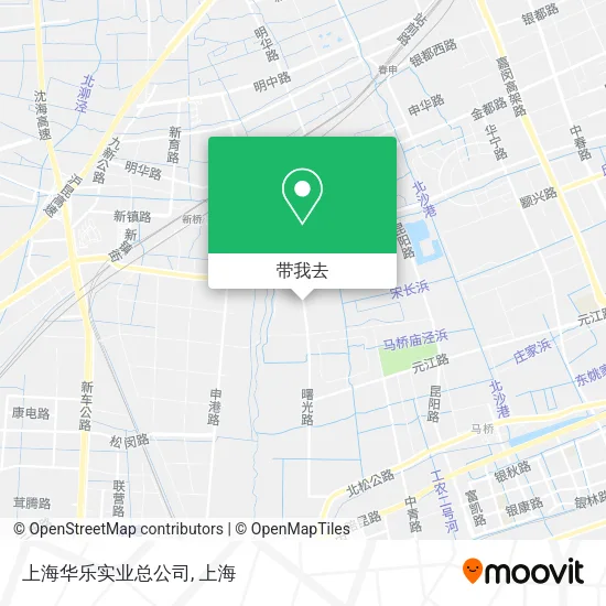 上海华乐实业总公司地图