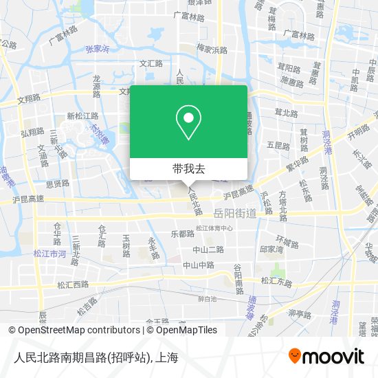 人民北路南期昌路(招呼站)地图