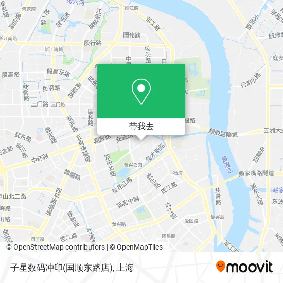 子星数码冲印(国顺东路店)地图