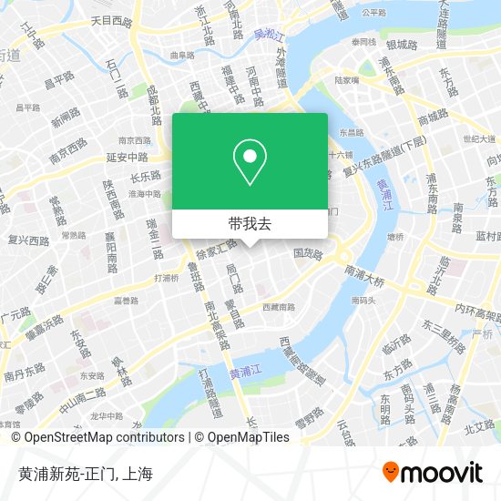 黄浦新苑-正门地图