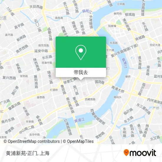 黄浦新苑-正门地图