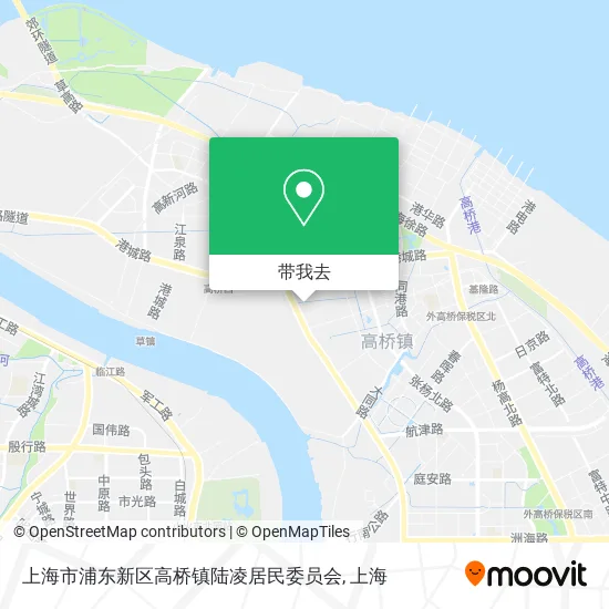 上海市浦东新区高桥镇陆凌居民委员会地图