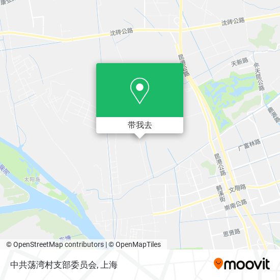 中共荡湾村支部委员会地图