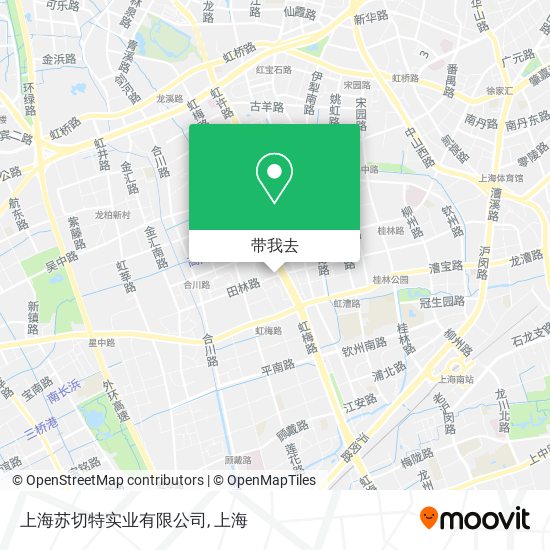 上海苏切特实业有限公司地图