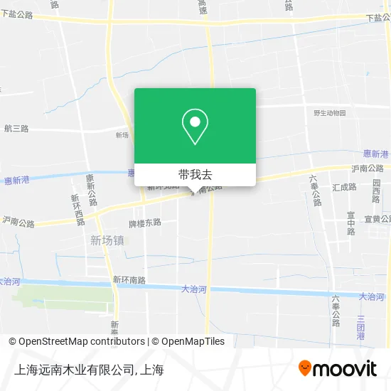 上海远南木业有限公司地图
