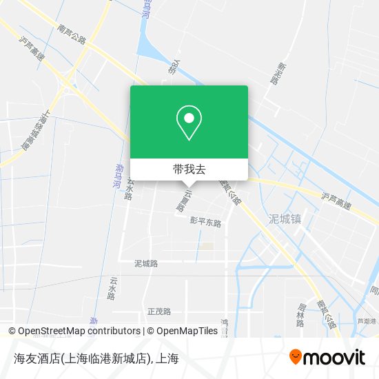 海友酒店(上海临港新城店)地图